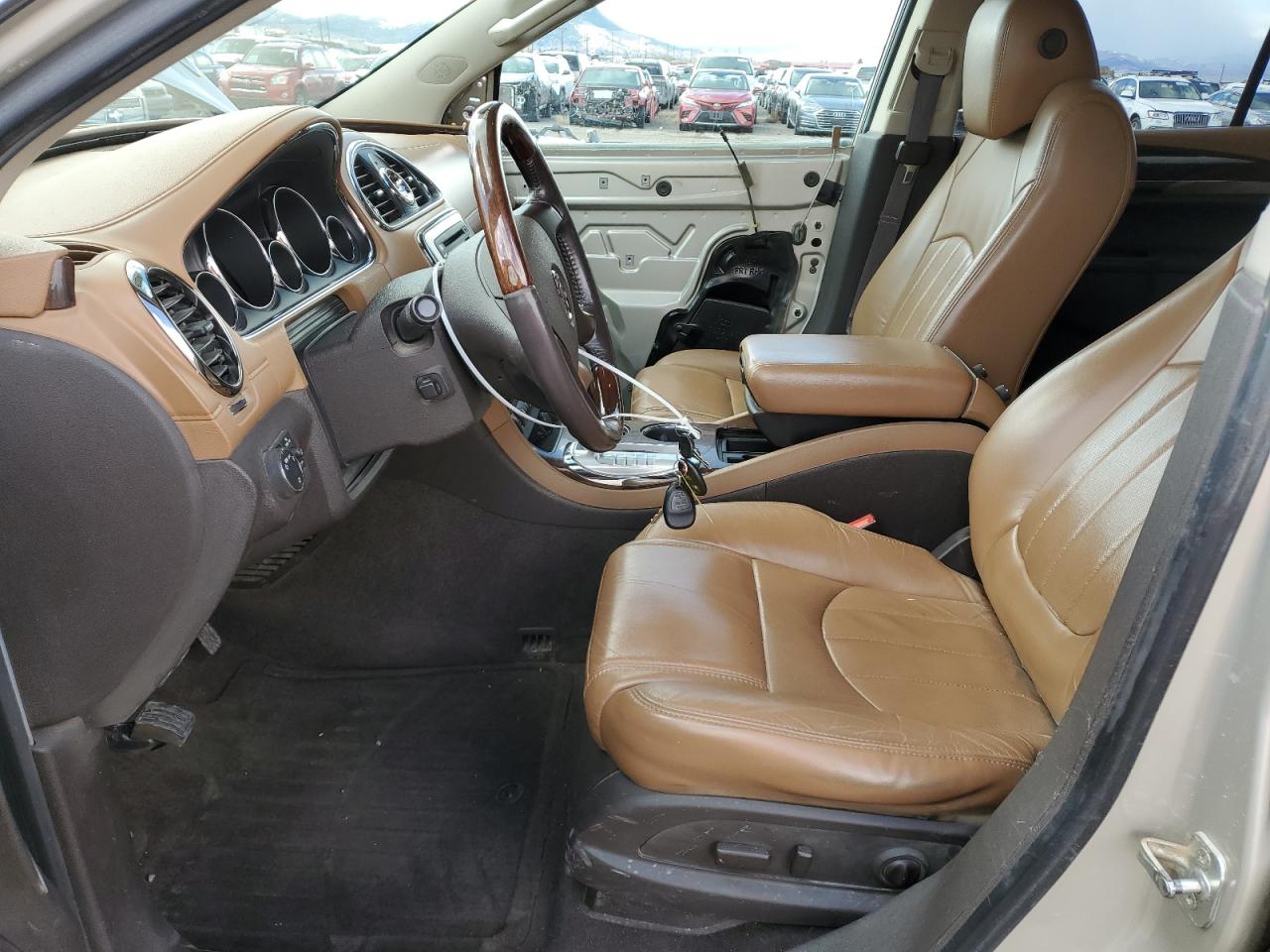 2014 Buick Enclave VIN 5GAKVCKD3EJ225706 Copart auction photo, front end damage thumbnail 7