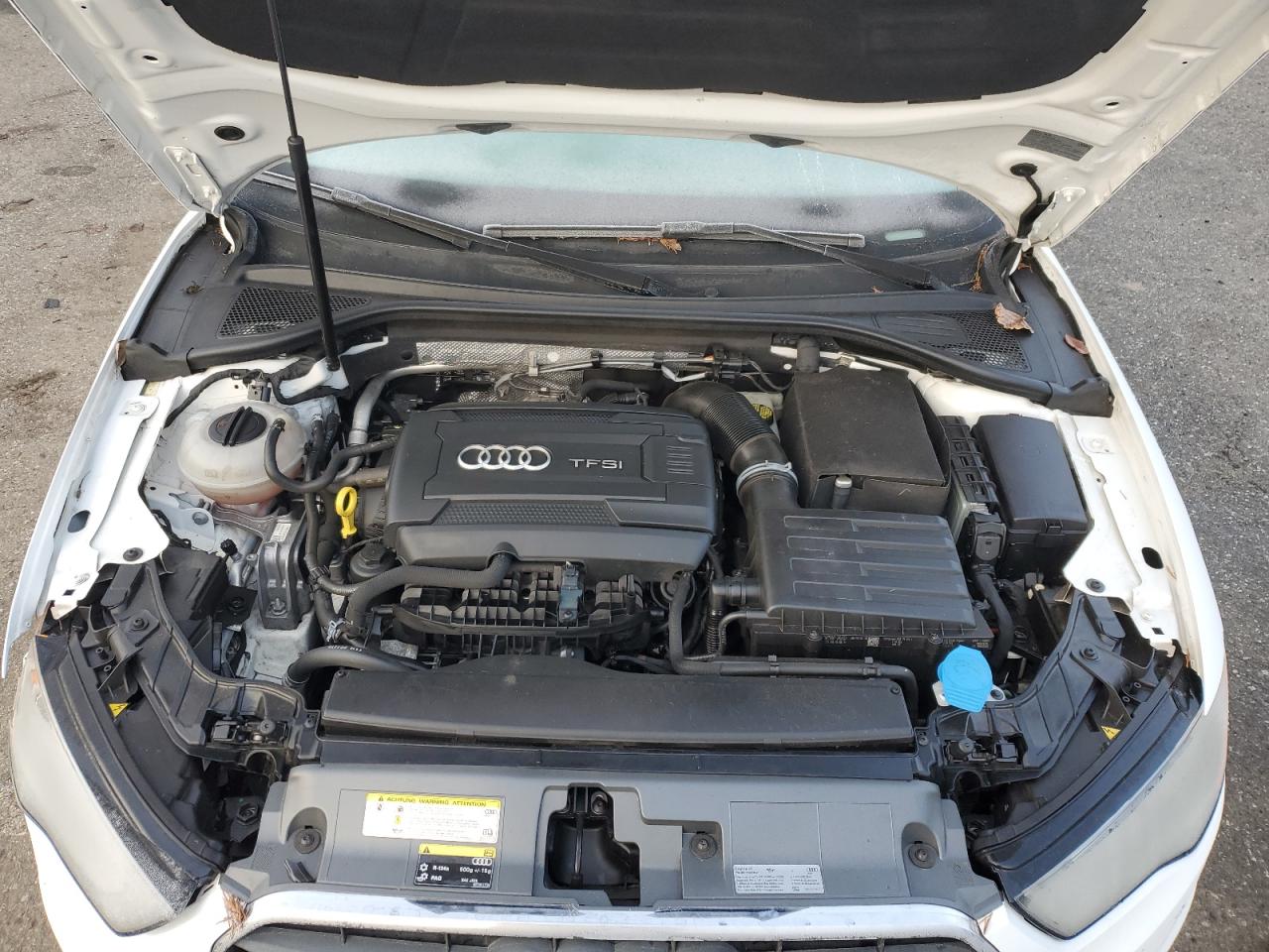 2016 Audi A3 VIN WAUA7GFF5G1115506 Copart auction photo, front end / undercarriage damage thumbnail 11