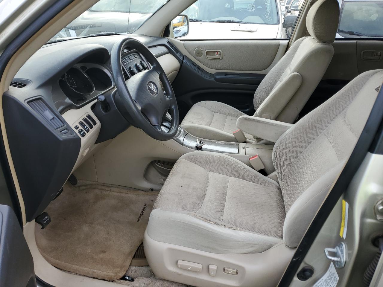2002 Toyota Highlander VIN JTEGF21A420057168 Copart auction photo, all over damage thumbnail 7