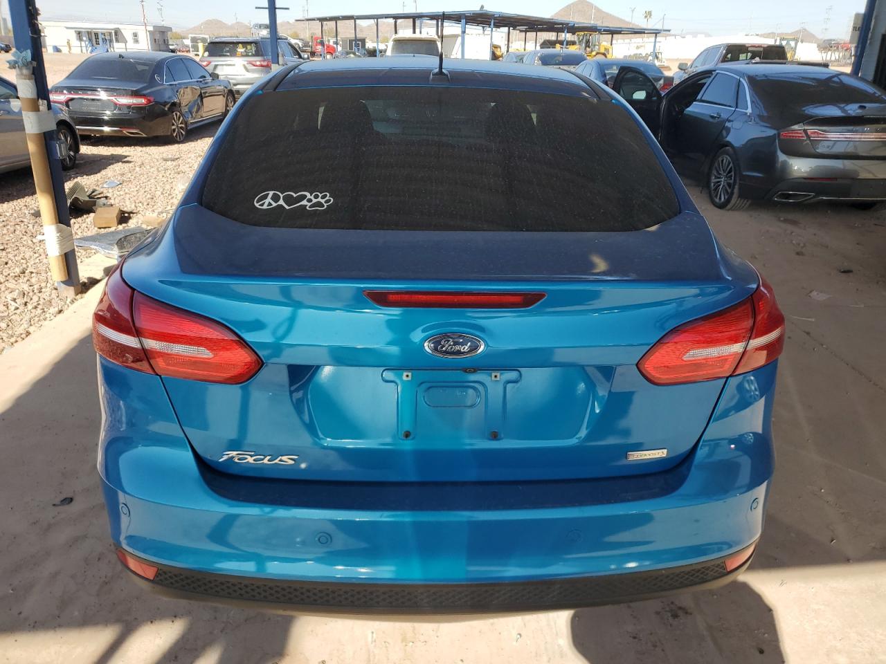 2016 Ford Focus VIN 1FADP3FE7GL238959 Copart auction photo, front end damage thumbnail 6