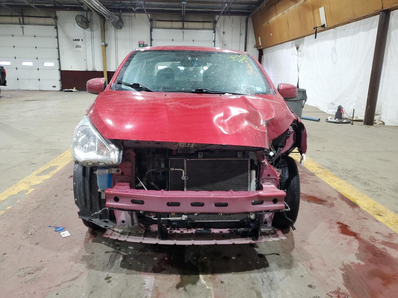 2017 Mitsubishi Mirage VIN ML32F3FJ3HHF05199 Copart auction photo, front end / minor dent/scratches damage thumbnail 5