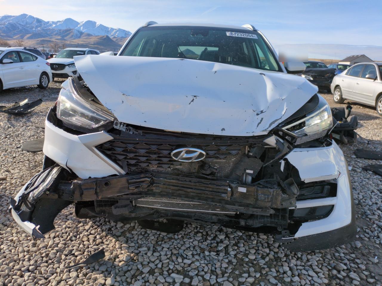 2019 Hyundai Tucson VIN KM8J3CAL7KU871099 Copart auction photo, front end damage thumbnail 5