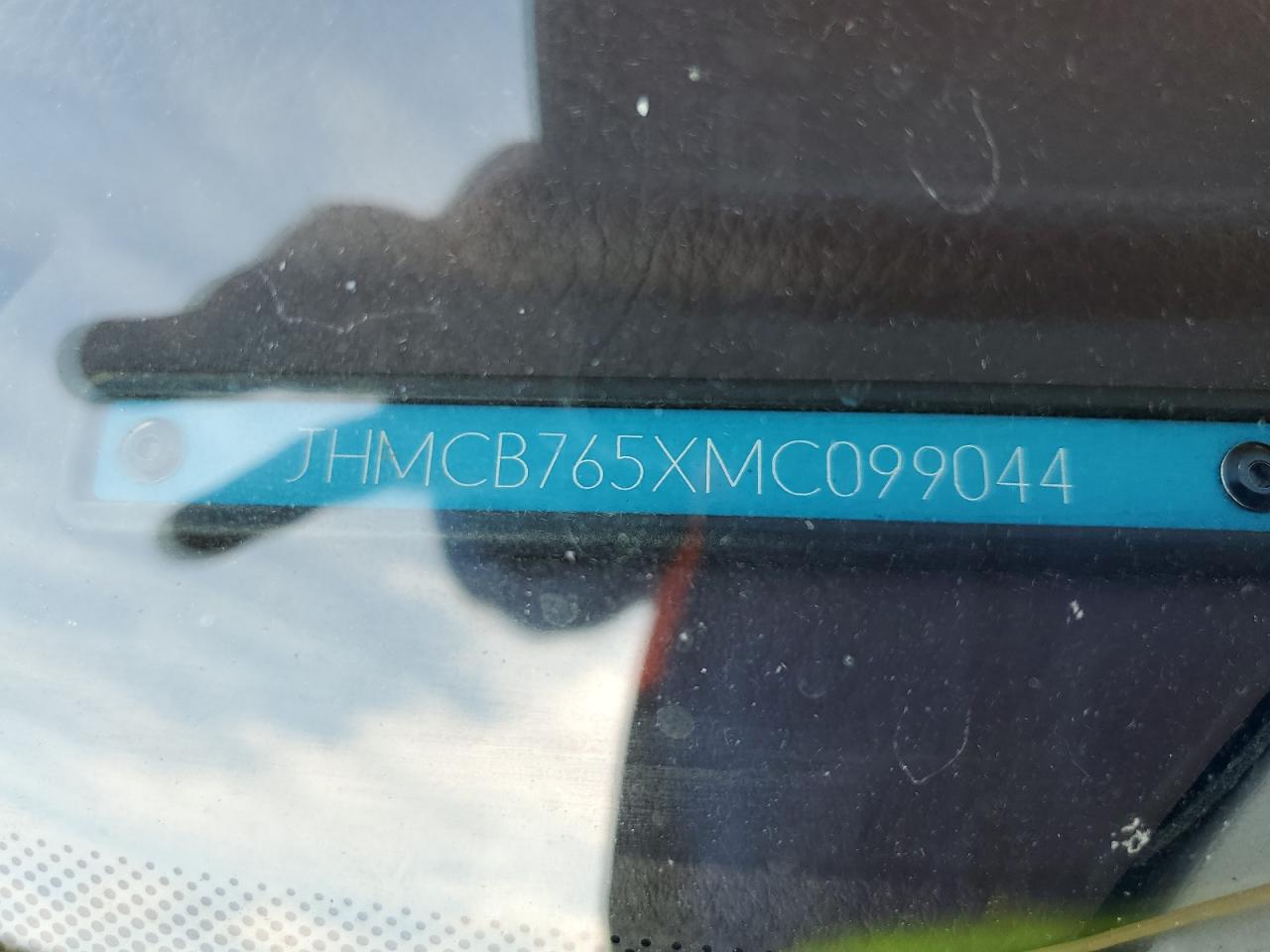 1991 Honda Accord VIN JHMCB765XMC099044 Copart auction photo, front end damage thumbnail 13