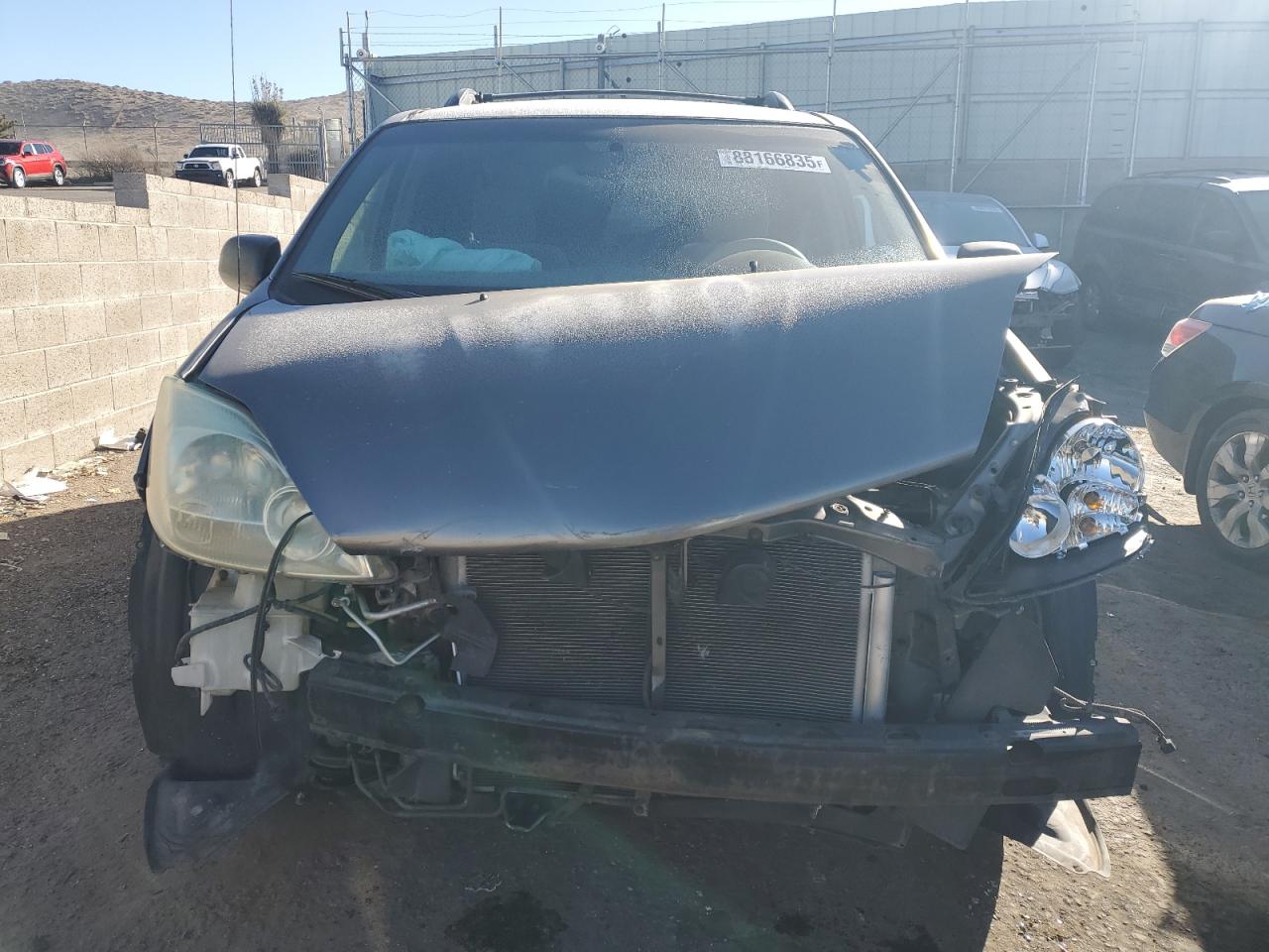 2004 Toyota Sienna VIN 5TDZA23C64S200972 Copart auction photo, front end damage thumbnail 5