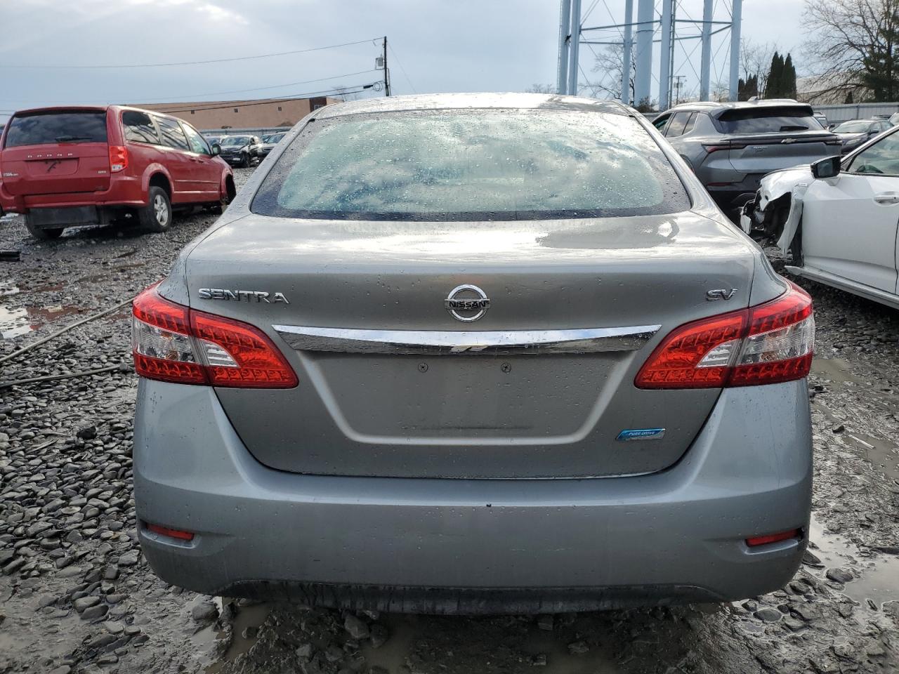 2014 Nissan Sentra VIN 3N1AB7AP2EY225314 Copart auction photo, front end / side damage thumbnail 6