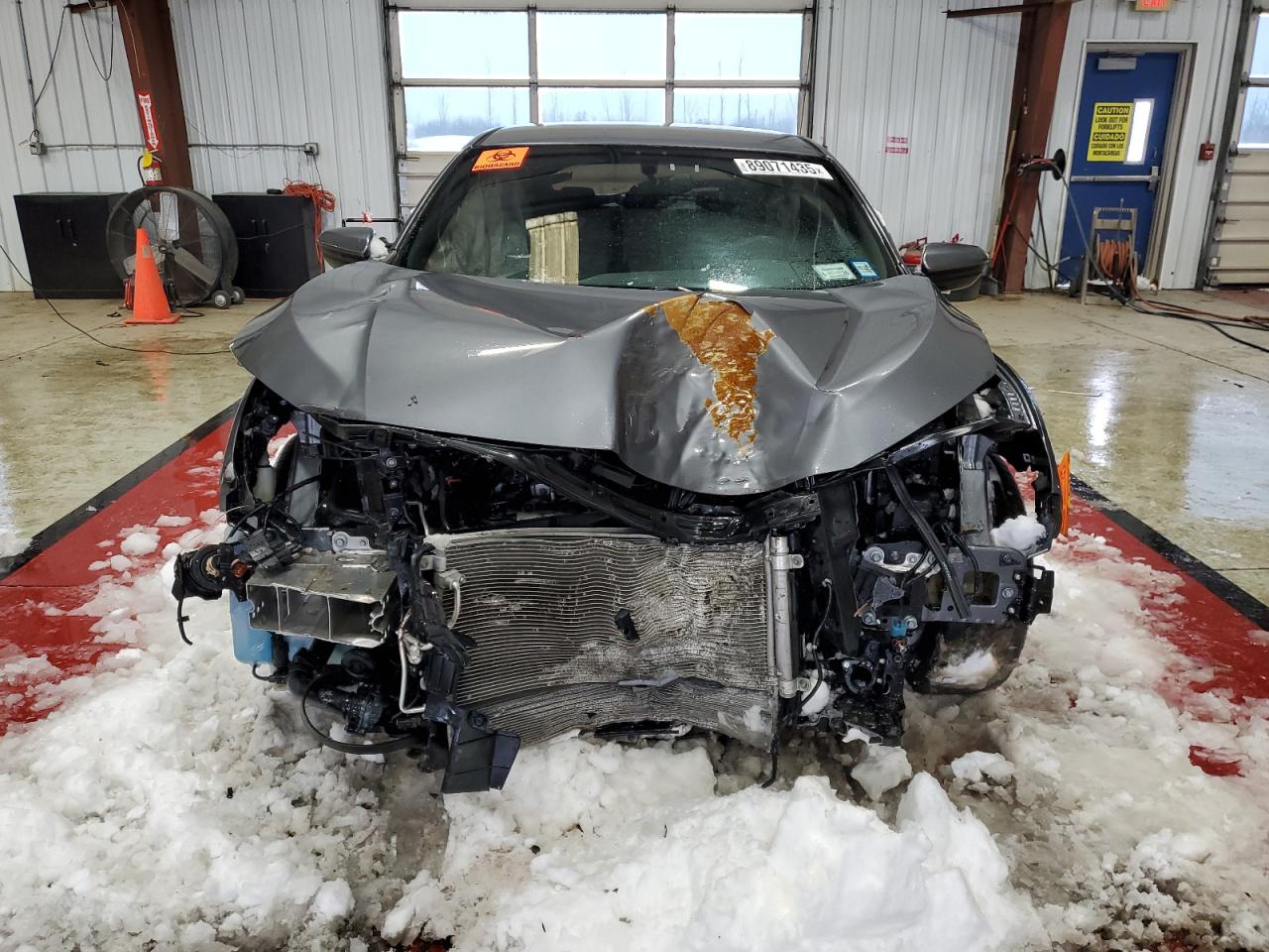 2018 Honda Civic VIN SHHFK7H24JU412684 Copart auction photo, front end damage thumbnail 5