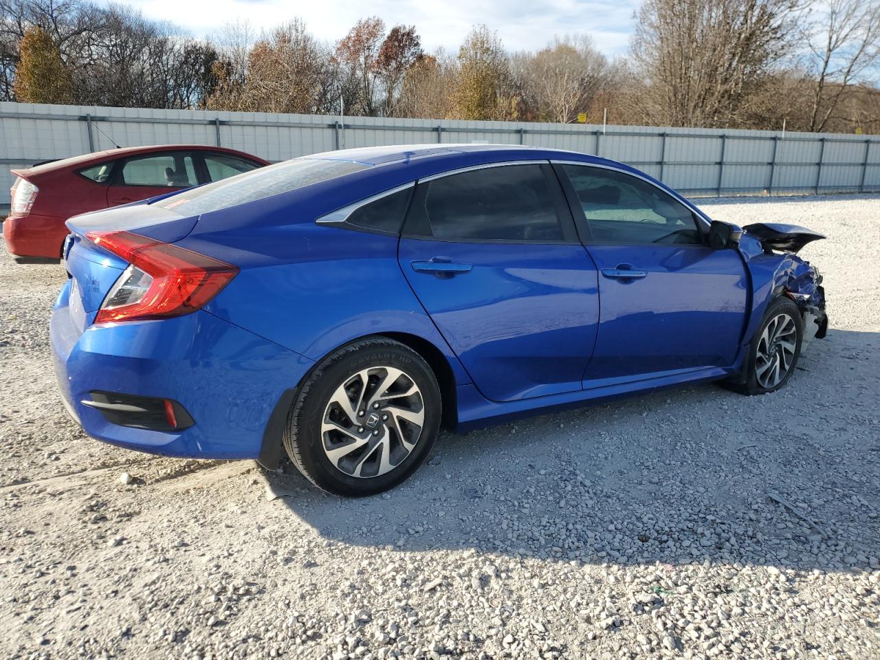 2016 Honda Civic VIN 19XFC2F78GE098648 Copart auction photo, front end / side damage thumbnail 3