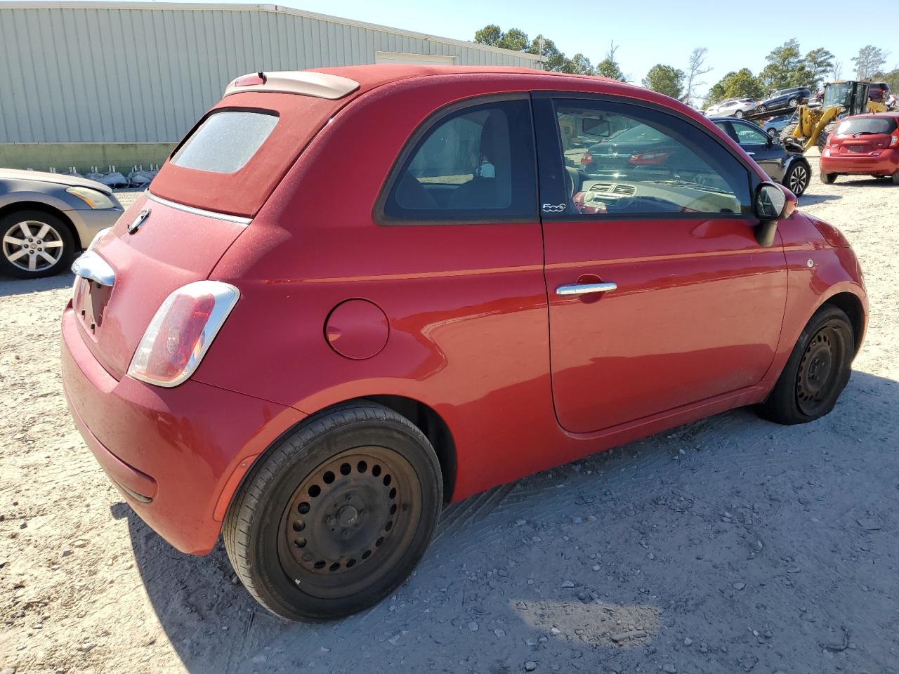 2012 Fiat 500 VIN 3C3CFFDR9CT381480 Copart auction photo, minor dent/scratches damage thumbnail 3