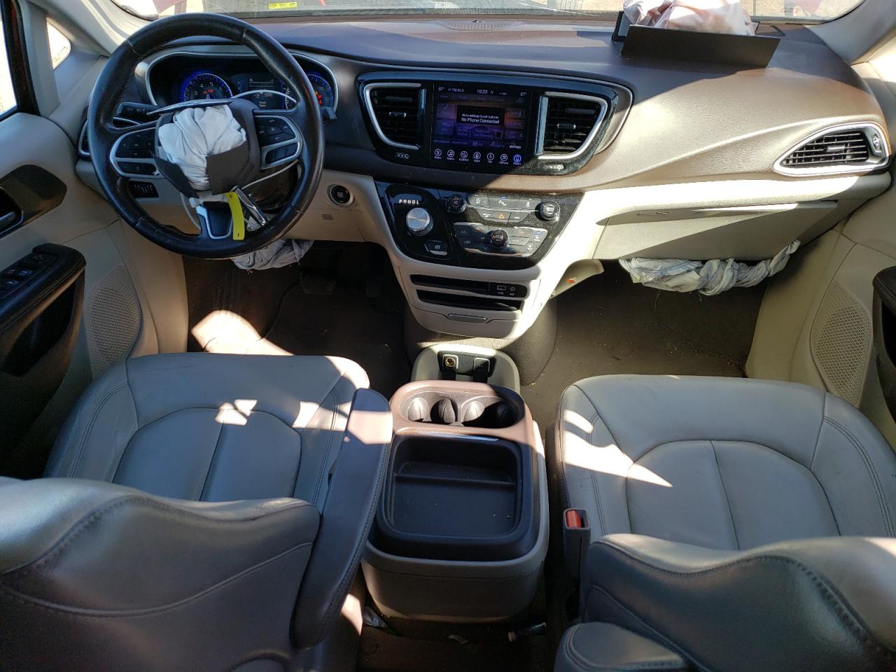 2017 Chrysler Pacifica VIN 2C4RC1BG8HR752156 Copart auction photo, front end damage thumbnail 8