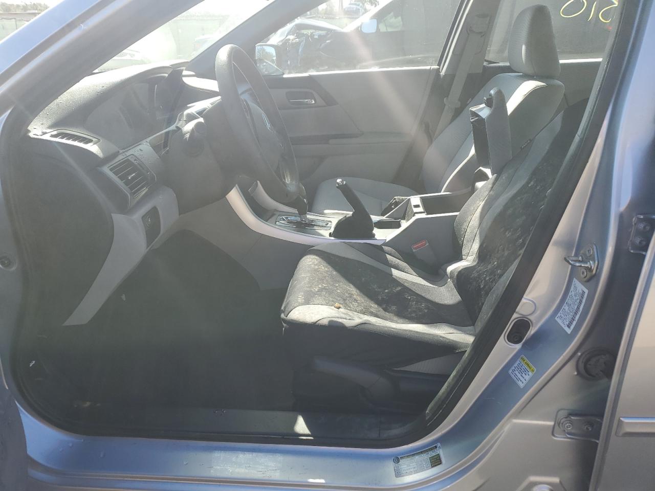 2015 Honda Accord VIN 1HGCR2F36FA063091 Copart auction photo, water/flood damage thumbnail 7