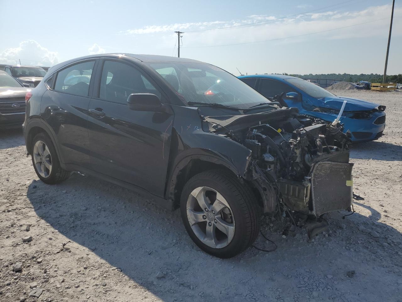2021 Honda HR-V VIN 3CZRU6H31MM741302 Copart auction photo, front end damage thumbnail 4