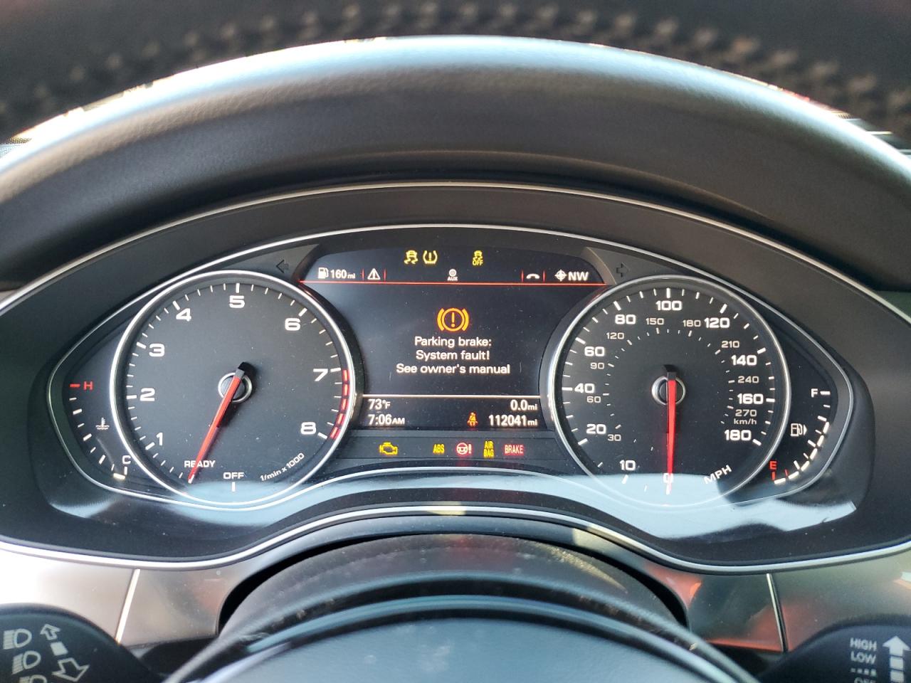 2017 Audi A6 VIN WAUH2AFC3HN007928 Copart auction photo, front end / minor dent/scratches damage thumbnail 9