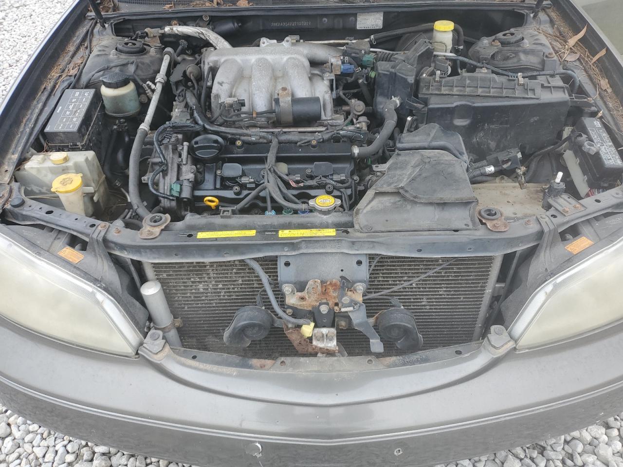 2002 Infiniti I VIN JNKDA31AX2T025219 Copart auction photo, front end / rear end damage thumbnail 11