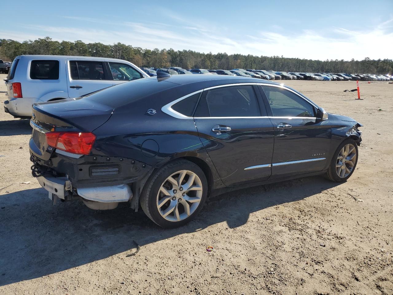2016 Chevrolet Impala VIN 2G1145S31G9137745 Copart auction photo, all over damage thumbnail 3