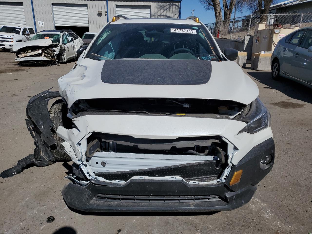 2024 Subaru XV VIN 4S4GUHU67R3794700 Copart auction photo, front end / side damage thumbnail 5