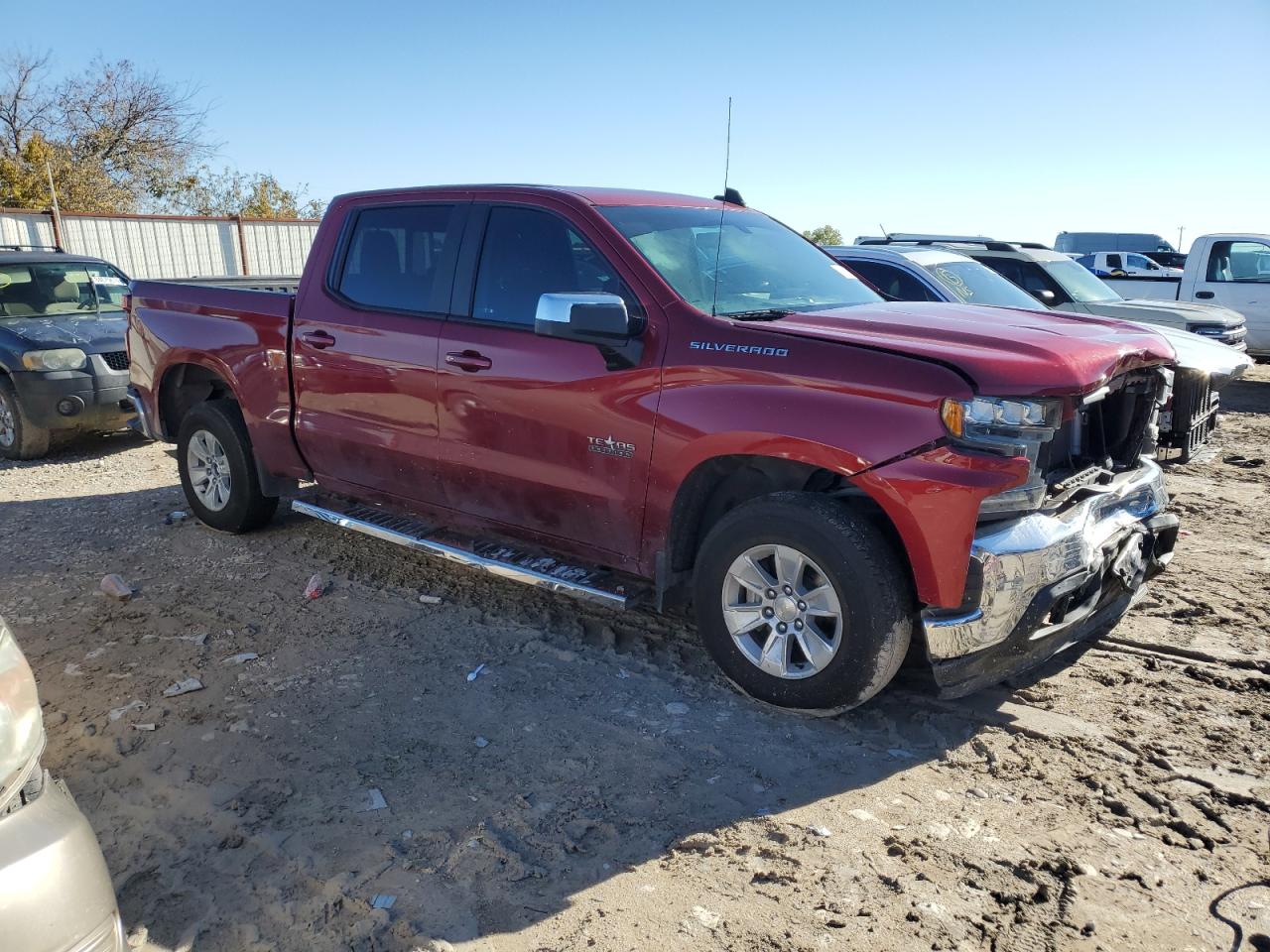 2020 Chevrolet Silverado VIN 3GCPWCEKXLG128951 Copart auction photo, front end / minor dent/scratches damage thumbnail 4