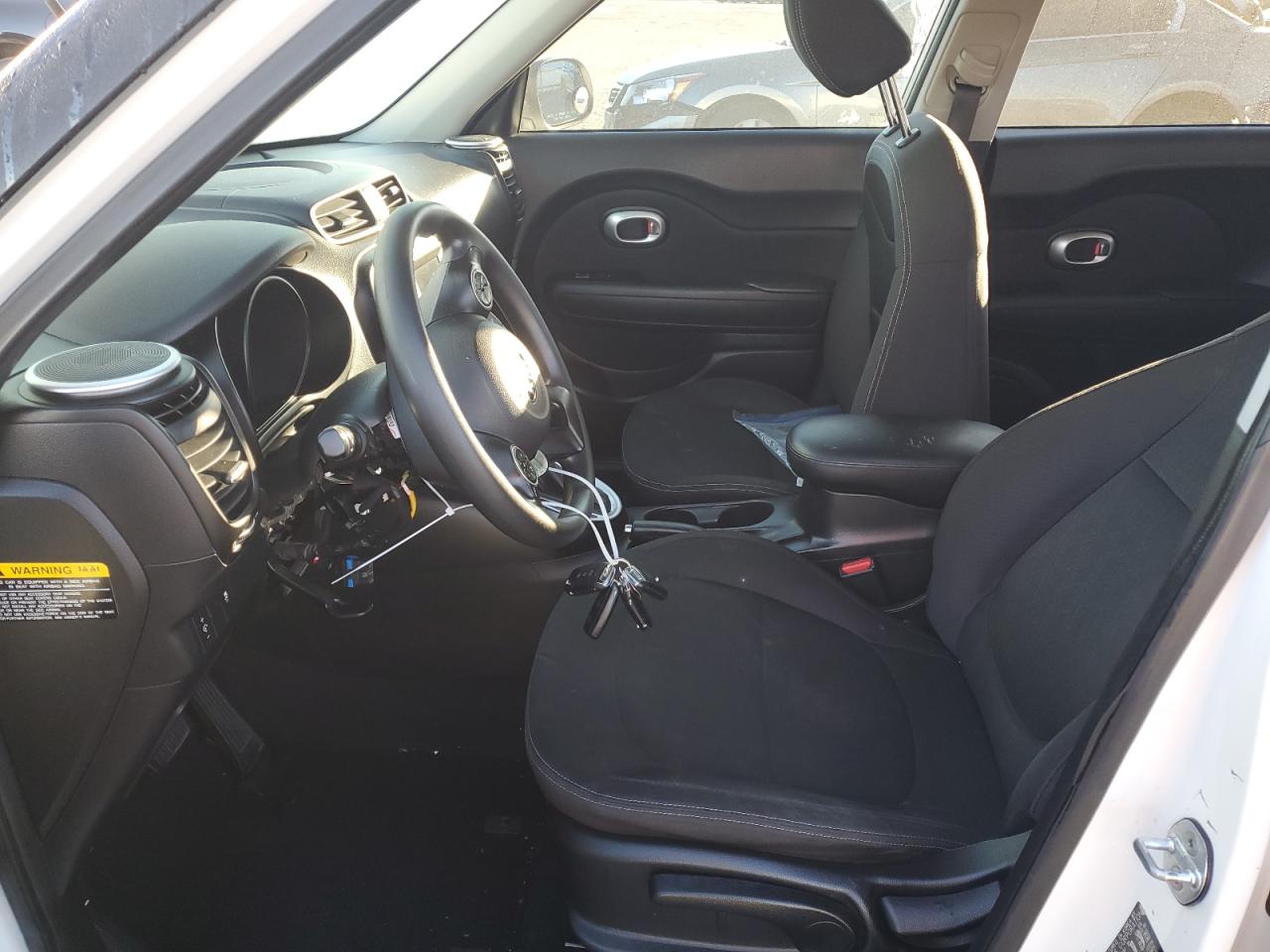2016 KIA Soul VIN KNDJN2A22G7391719 Copart auction photo, vandalism damage thumbnail 7