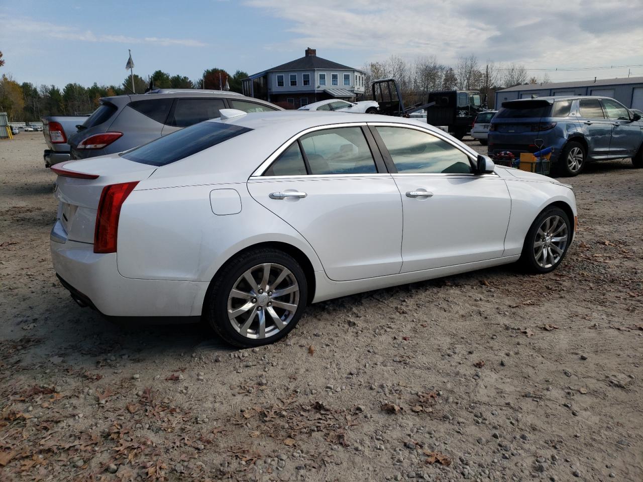 2017 Cadillac ATS VIN 1G6AG5RX8H0142740 Copart auction photo, side / front end damage thumbnail 3