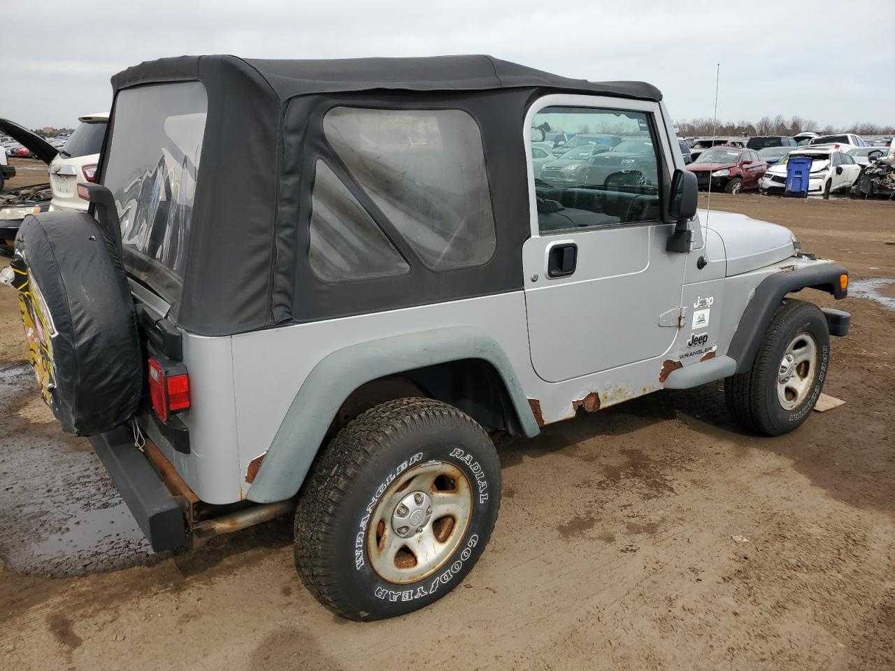 2006 Jeep Wrangler VIN 1J4FA29S66P786288 Copart auction photo, minor dent/scratches damage thumbnail 3