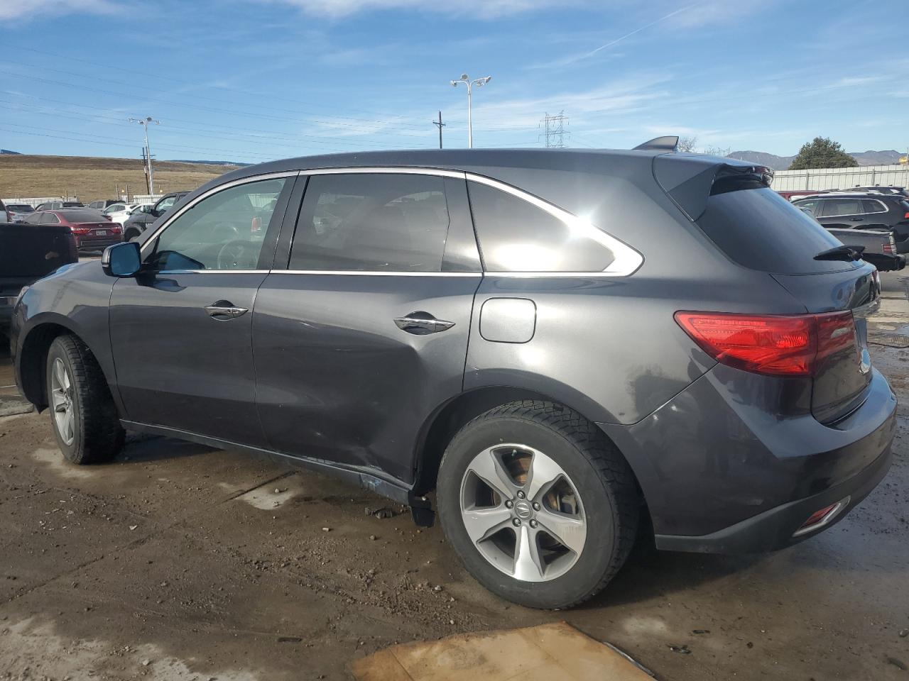2016 Acura MDX VIN 5FRYD4H29GB011920 Copart auction photo, undercarriage / side damage thumbnail 2