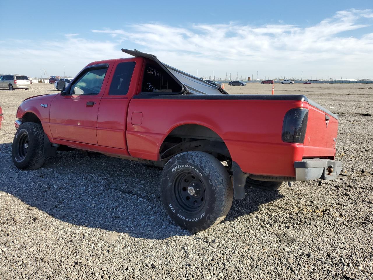 2000 Ford Ranger VIN 1FTYR14V1YPB83769 Copart auction photo, front end / undercarriage damage thumbnail 2