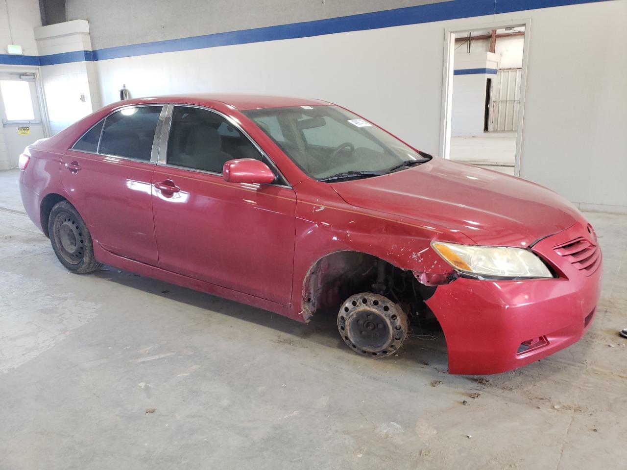 2007 Toyota Camry VIN 4T1BE46K97U021681 Copart auction photo, side / undercarriage damage thumbnail 4