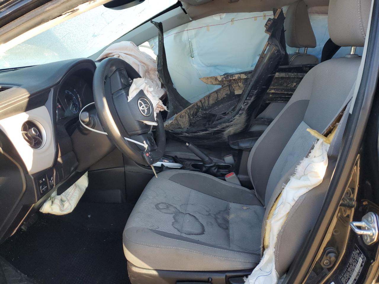 2018 Toyota Corolla VIN 2T1BURHE5JC981645 Copart auction photo, front end / frame damage damage thumbnail 7