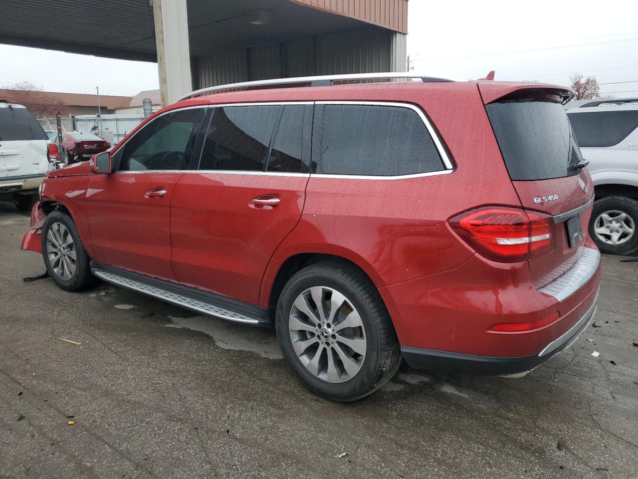 2019 Mercedes-Benz GLS-klasse VIN 4JGDF6EE5KB227033 Copart auction photo, front end damage thumbnail 2