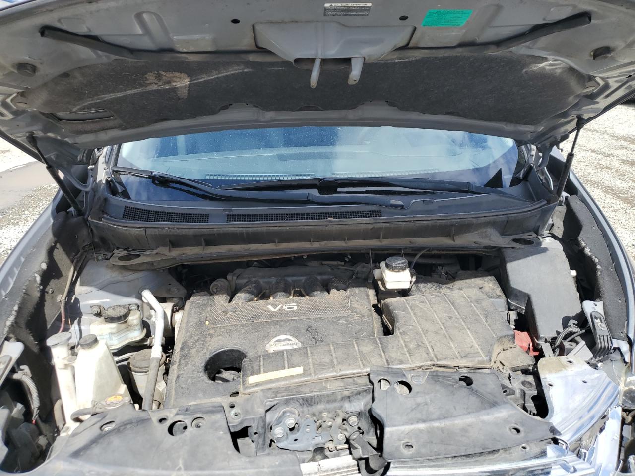 2011 Nissan Murano VIN JN8AZ1MW6BW187571 Copart auction photo, front end / rear end damage thumbnail 12