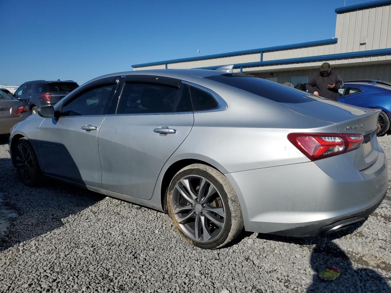 2020 Chevrolet Malibu VIN 1G1ZE5SX0LF003748 Copart auction photo, rear end damage thumbnail 2
