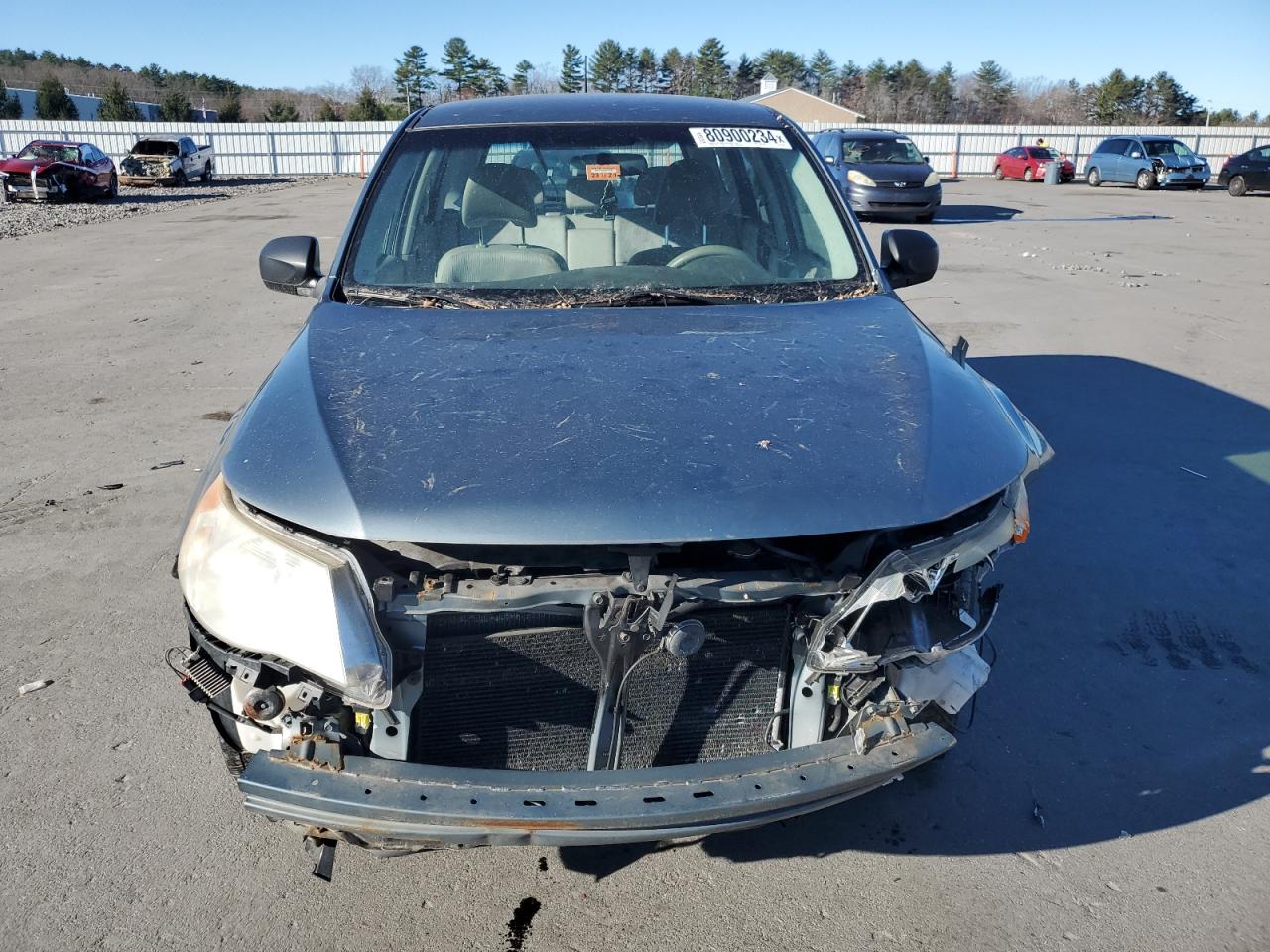 2009 Subaru Forester VIN JF2SH61699H748494 Copart auction photo, front end damage thumbnail 5