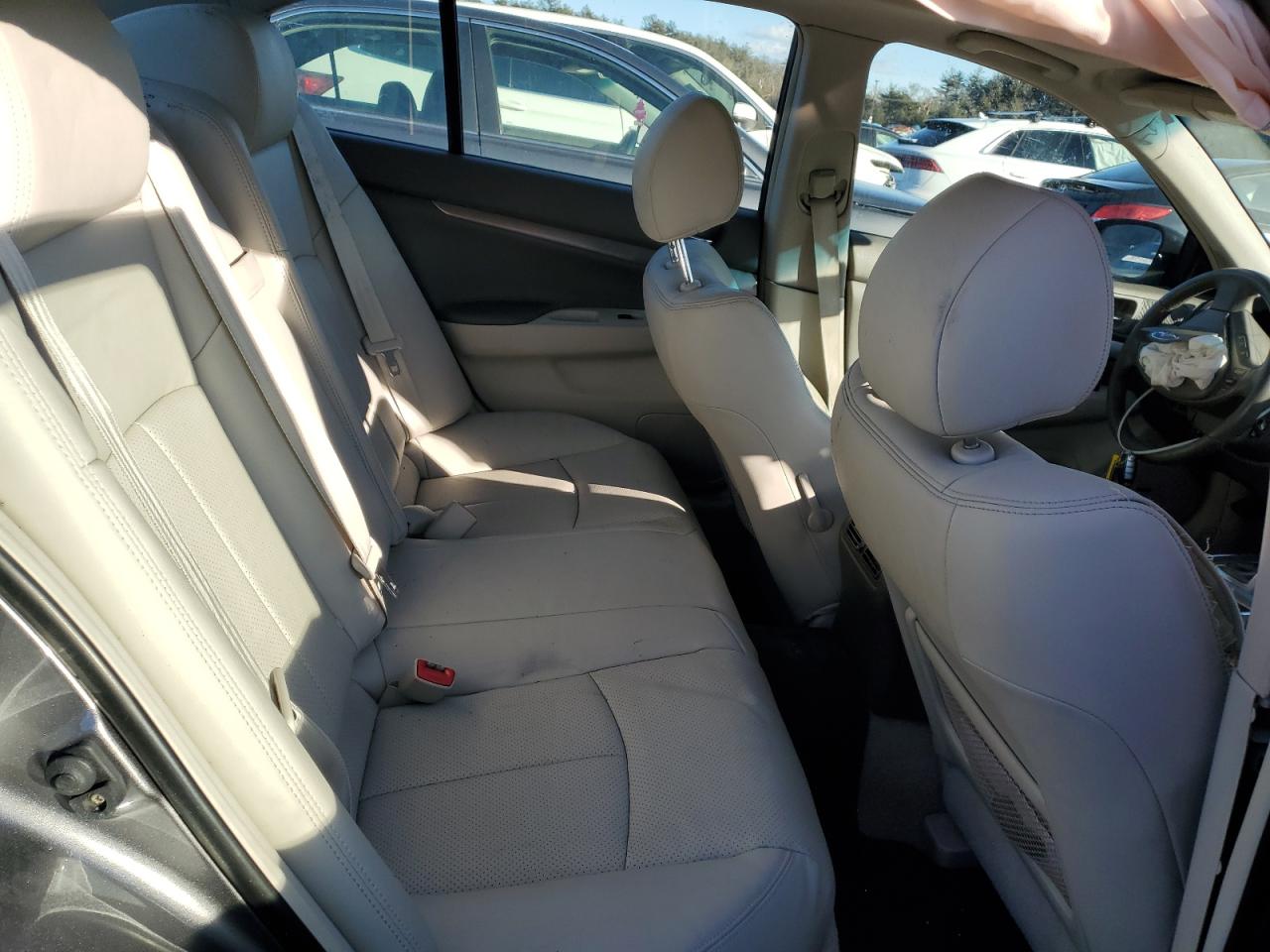 2012 Infiniti G VIN JN1CV6AR3CM677218 Copart auction photo, front end / side damage thumbnail 10
