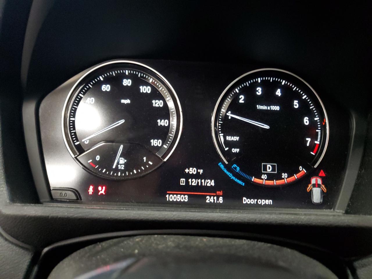 2018 BMW X1 VIN WBXHT3C35J5L28605 Copart auction photo, rear end / side damage thumbnail 9