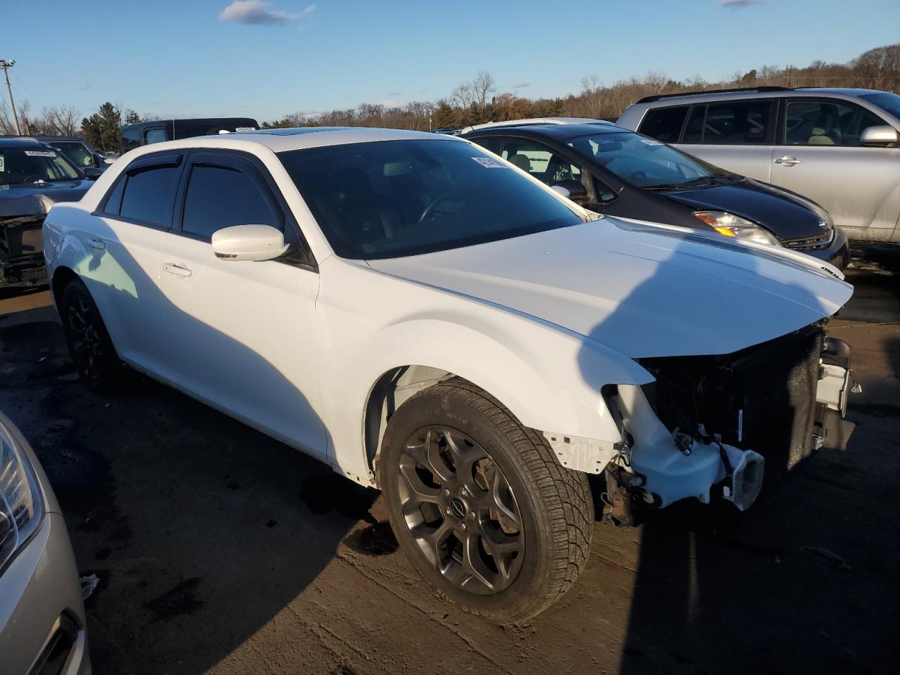 2018 Chrysler 300 VIN 2C3CCAGG9JH165544 Copart auction photo, front end damage thumbnail 4