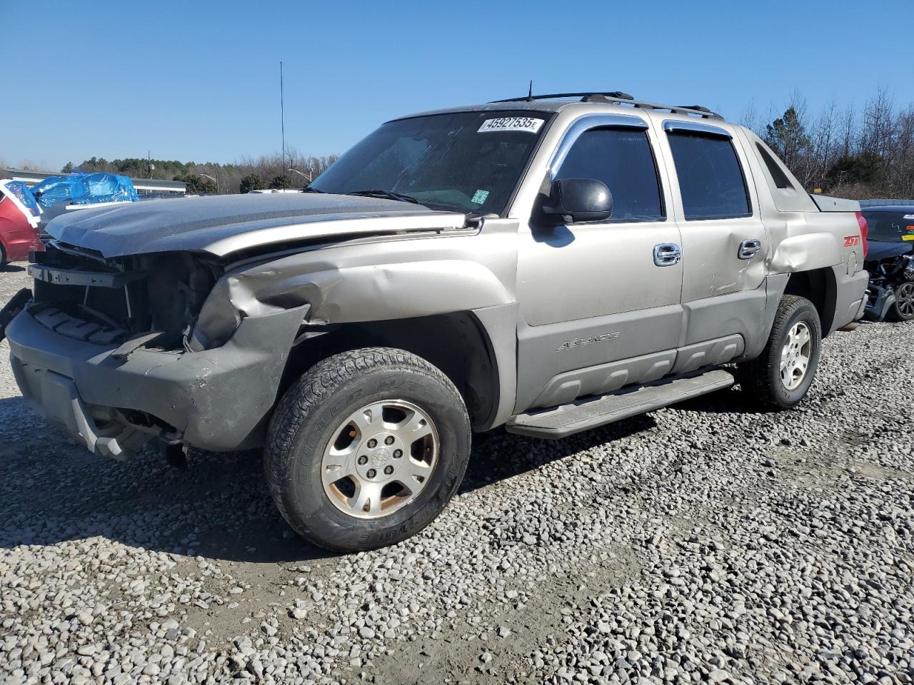 2002 Chevrolet Avalanche VIN 3GNEK13T52G137145
