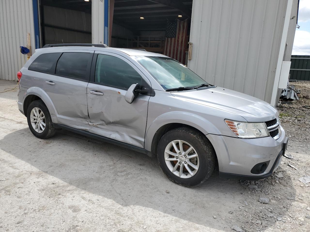 2015 Dodge Journey VIN 3C4PDCBB2FT688310 Copart auction photo, side damage thumbnail 4