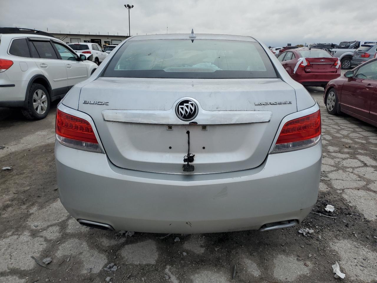 2012 Buick LaCrosse VIN 1G4GC5E34CF377773 Copart auction photo, front end / side damage thumbnail 6