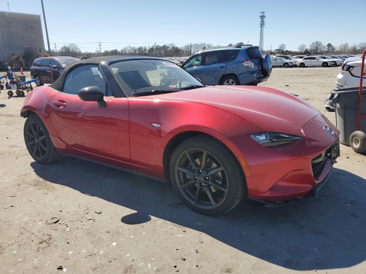 2016 Mazda MX-5 VIN JM1NDAC75G0113557 Copart auction photo, rear end damage thumbnail 4