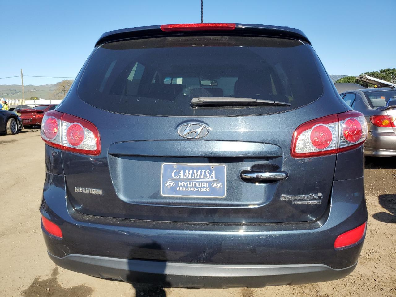 2010 Hyundai Santa Fe VIN 5NMSKDAG6AH381778 Copart auction photo, side damage thumbnail 6