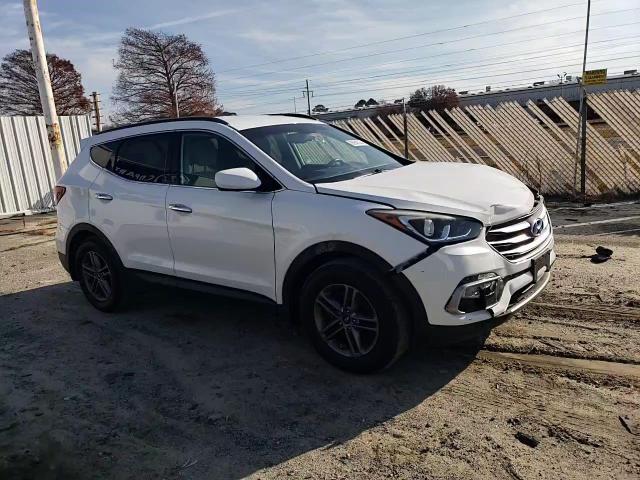 2017 Hyundai Santa Fe VIN 5NMZU3LB4HH007877 Copart auction photo, front end / all over damage thumbnail 11