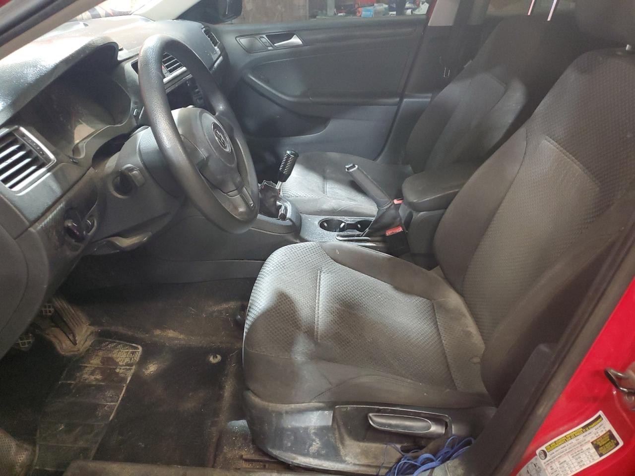 2014 Volkswagen Jetta VIN 3VW1K7AJ7EM410181 Copart auction photo, front end / side damage thumbnail 7