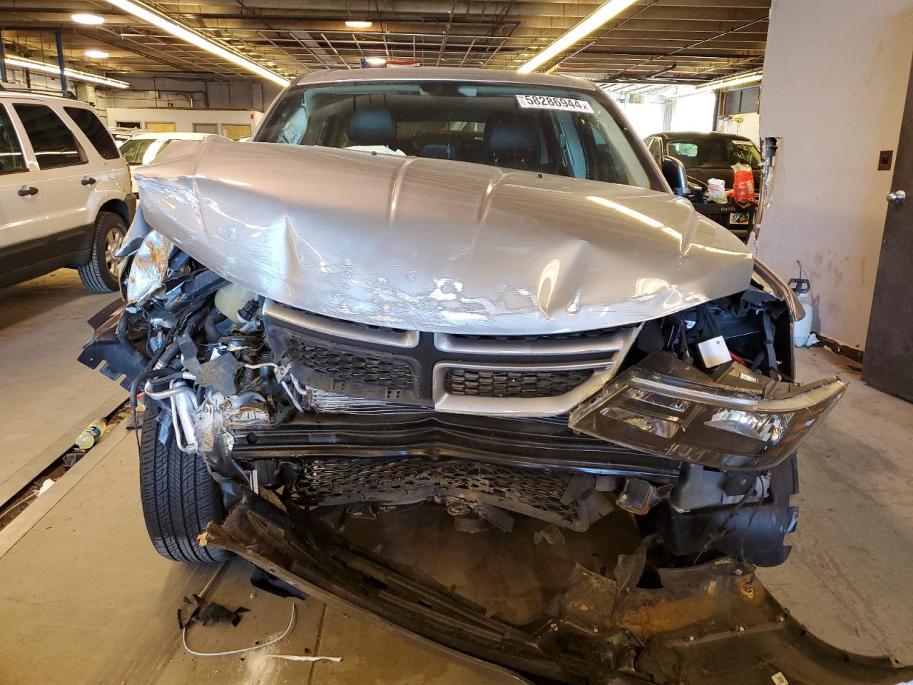 2019 Dodge Journey VIN 3C4PDDEG9KT848982 Copart auction photo, all over damage thumbnail 5