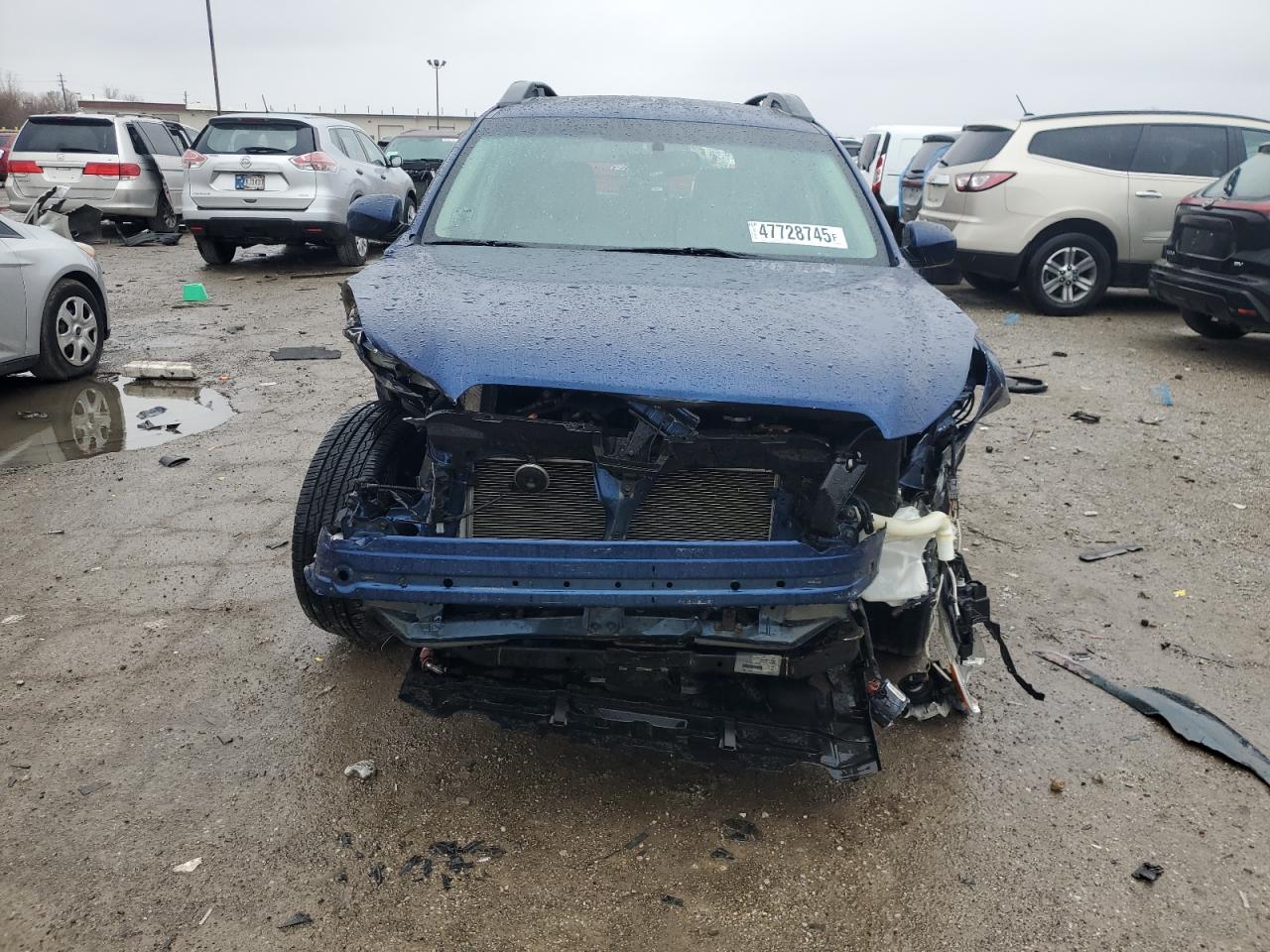 2011 Subaru Outback VIN 4S4BRCGC4B3352124 Copart auction photo, front end / undercarriage damage thumbnail 5
