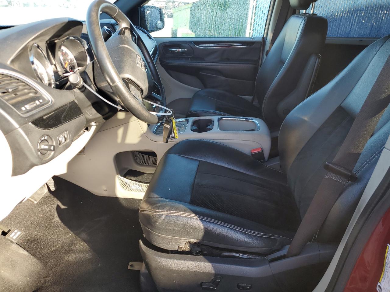 2016 Dodge Caravan VIN 2C4RDGCG6GR107616 Copart auction photo, front end damage thumbnail 7