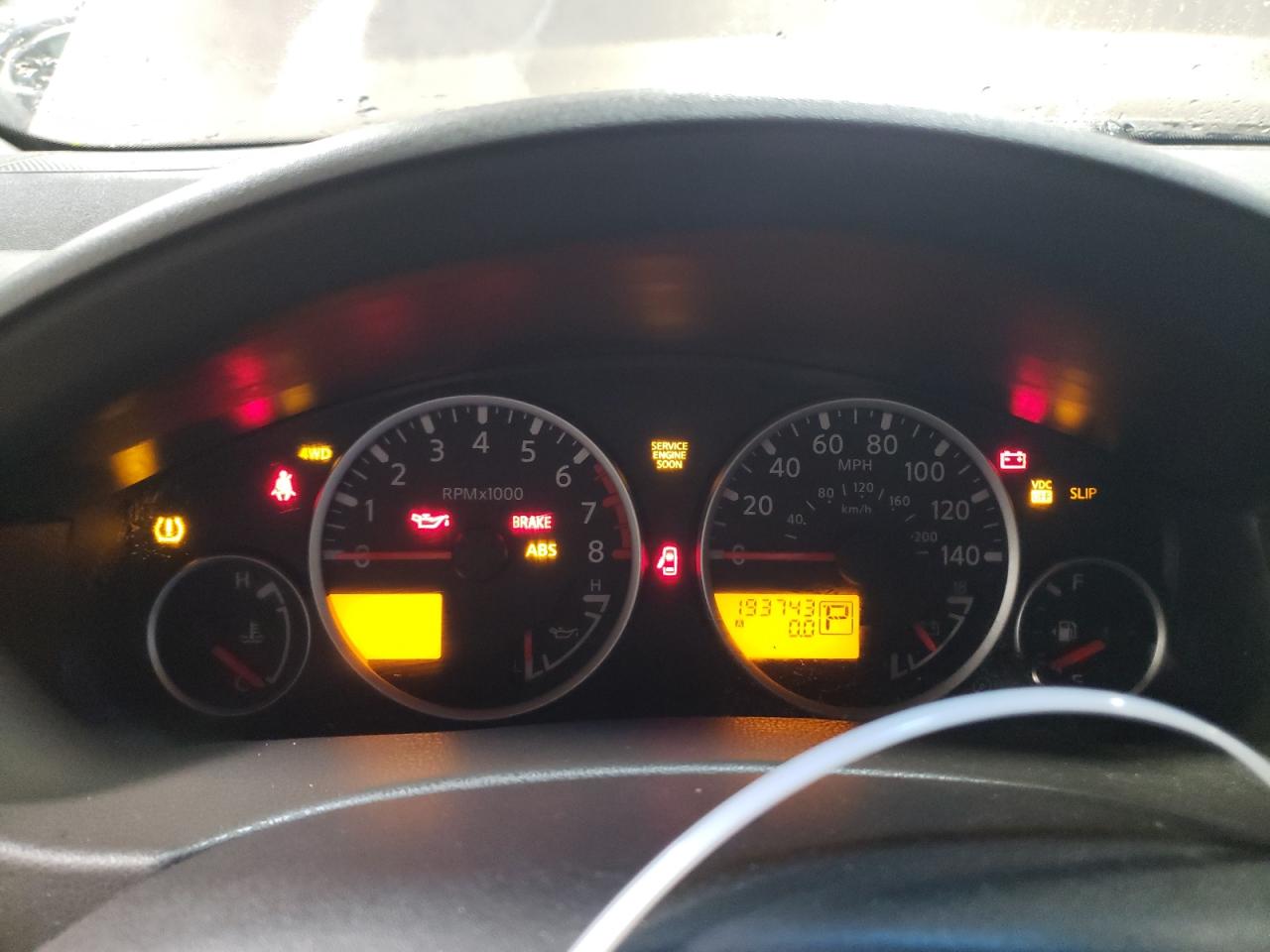 2008 Nissan Pathfinder VIN 5N1AR18B88C607873 Copart auction photo, rear end / front end damage thumbnail 9