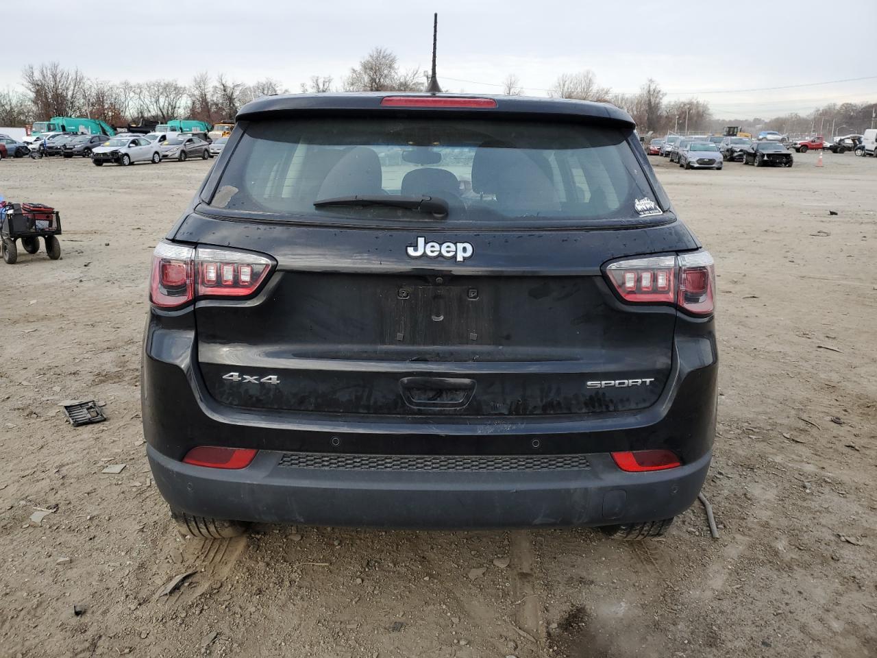 2018 Jeep Compass VIN 3C4NJDAB7JT480746 Copart auction photo, front end damage thumbnail 6