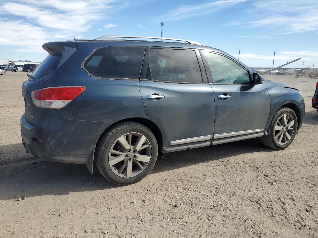 2014 Nissan Pathfinder VIN 5N1AR2MM7EC646270 Copart auction photo, front end damage thumbnail 3