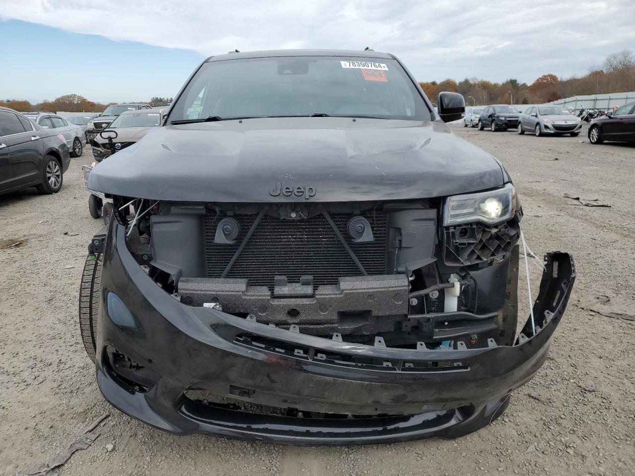 2018 Jeep Grand Cherokee VIN 1C4RJFDJ1JC280554 Copart auction photo, all over damage thumbnail 5