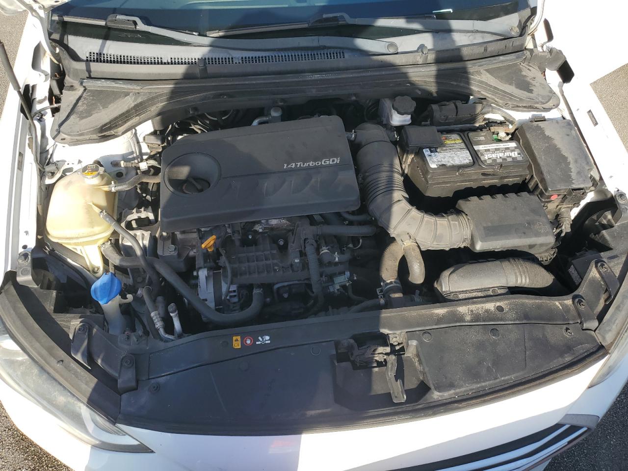 2017 Hyundai Elantra VIN 5NPD94LA3HH070142 Copart auction photo, water/flood damage thumbnail 11