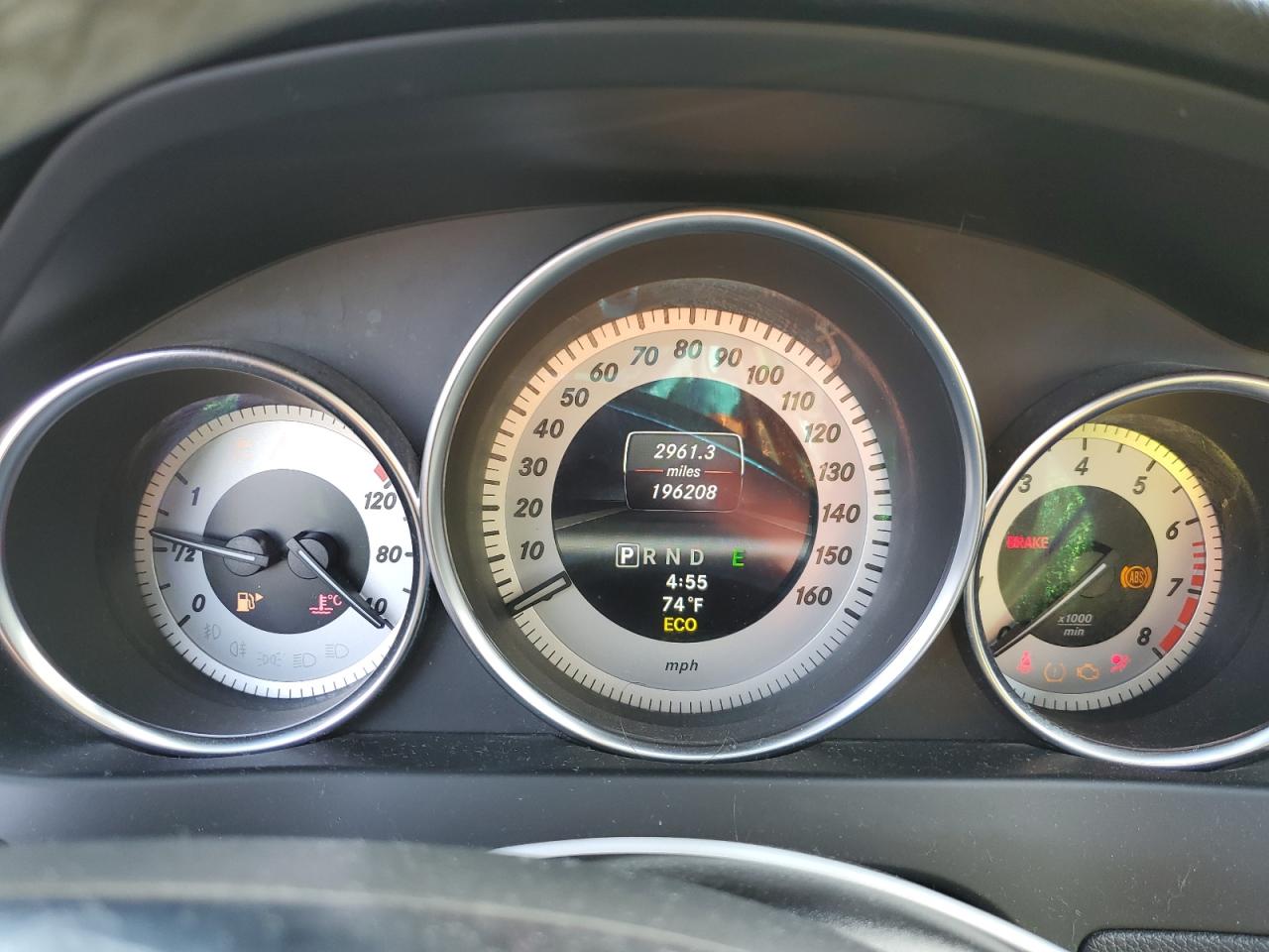 2013 Mercedes-Benz C-klasse VIN WDDGF8AB0DA765694 Copart auction photo, all over damage thumbnail 9
